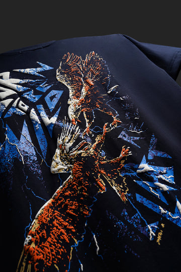 Born To Be Wild Oversized T Shirt - Greyhound Original