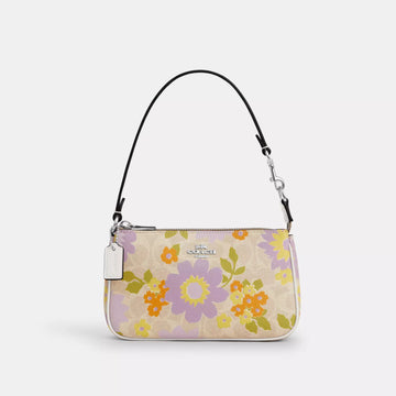Coach Nolita 19 In Signature Canvas With Floral Print