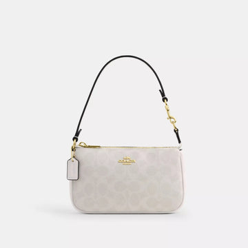 Coach Nolita 19 In Signature Canvas 'Signature Canvas/Gold/White/Chalk'