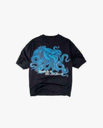 Drowned in Darkness - Black Oversized T-shirt