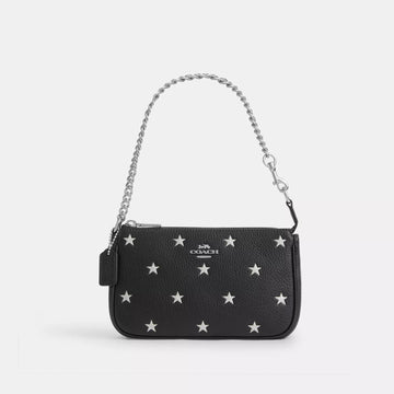 Coach Nolita 19 With Star Print 'Silver/Black Multi'