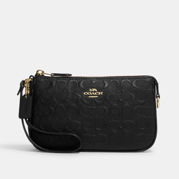 Coach Small Nolita 19 in Signature Leather 'imblk'