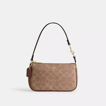 Coach Nolita 19 In Signature Canvas 'Gold/Tan/Brown'