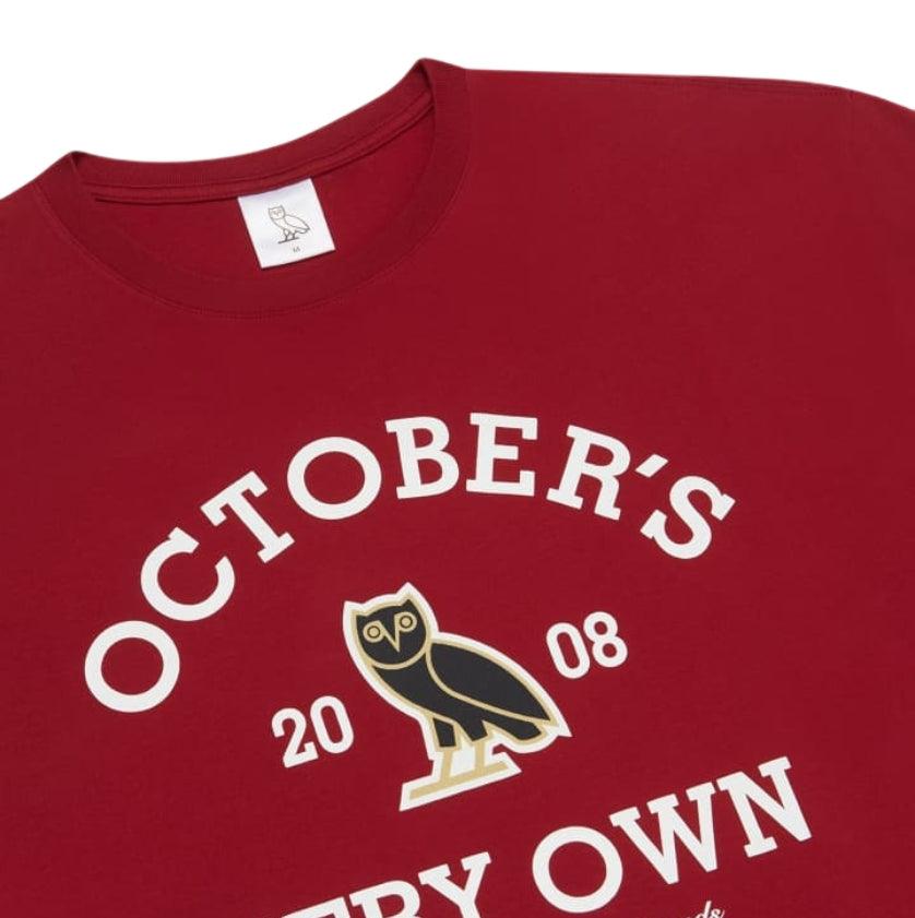 Ovo Collegiate T-Shirt - Red