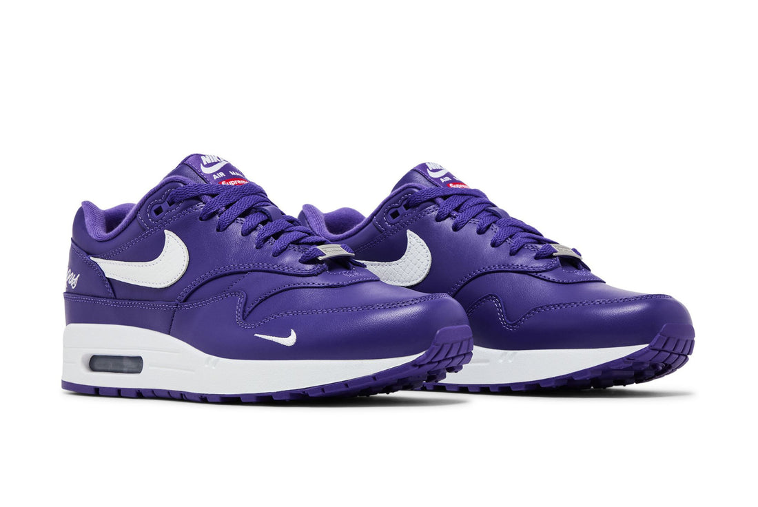 Supreme x Air Max 1 '87 SP 'Varsity Purple'
