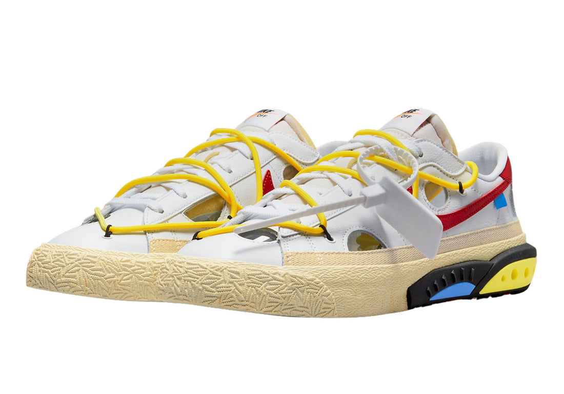 Off-White x Blazer Low 'White University Red'