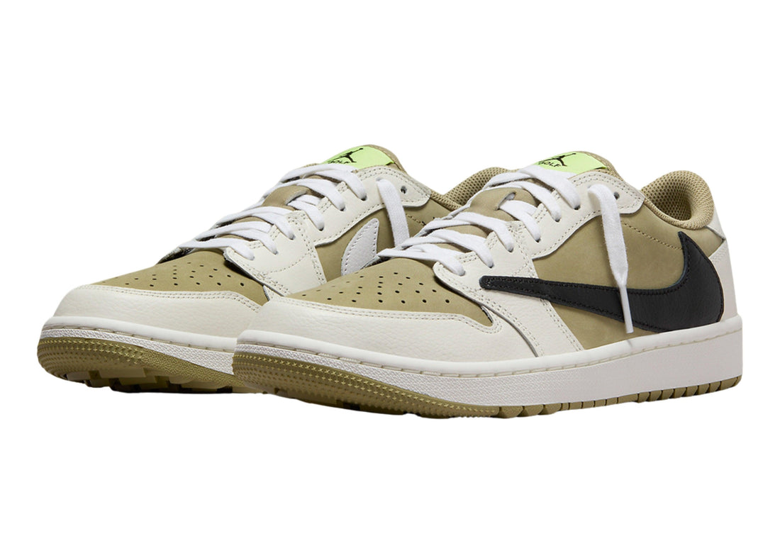Travis Scott x Air Jordan 1 Low Golf 'Neutral Olive'