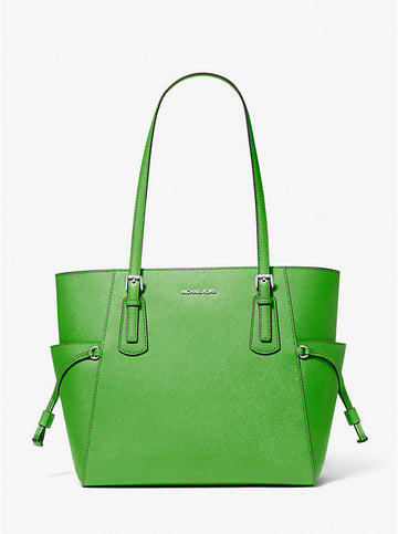 Voyager Large Saffiano Leather Tote Bag 'Jungle'