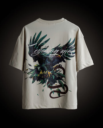 My Eyes - Light Grey Oversized T-shirt