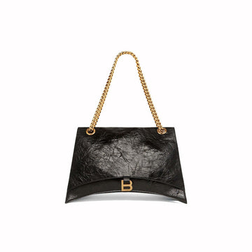Balenciaga Women's Crsuh Large Chain Bag 'Black'