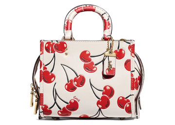 Coach Rogue 17 With Cherry Print 'Chalk/Multicolor'