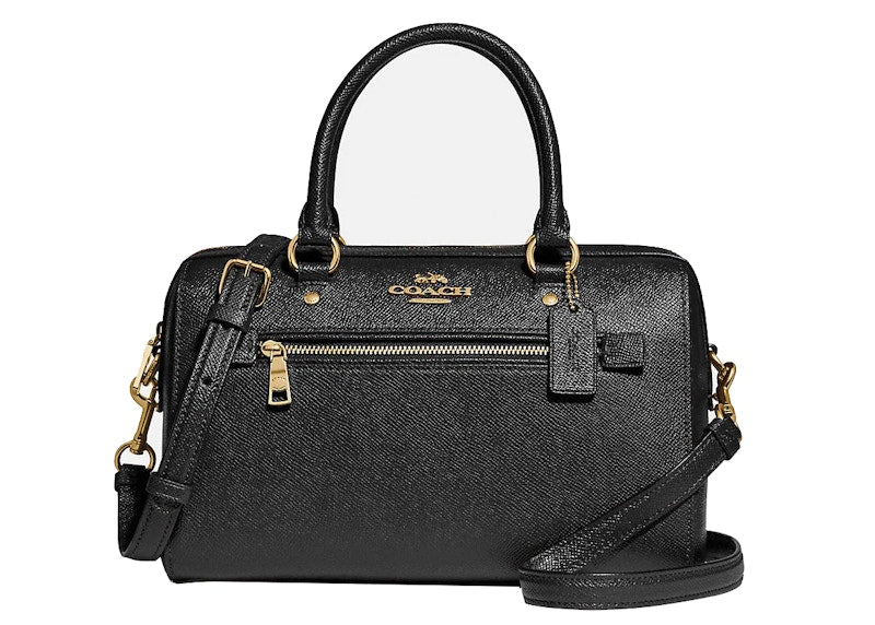 Coach Rowan Satchel Bag Medium 'Black'