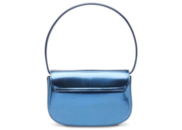 Diesel 1Dr Shoulder Bag 'Mirrored Leather Blue'