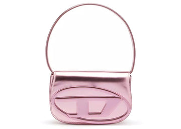 Diesel 1Dr Shoulder Bag Mirrored 'Leather Pink'