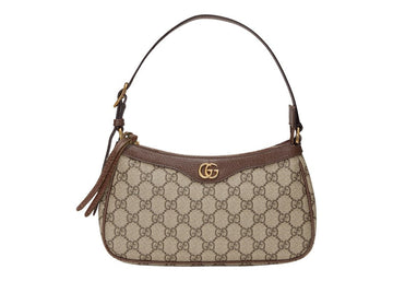 Gucci Ophidia Handbag Small Gg Supreme 'Beige/Ebony'