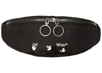 Off-White Ow Logo Nylon Belt Bag 'Black'