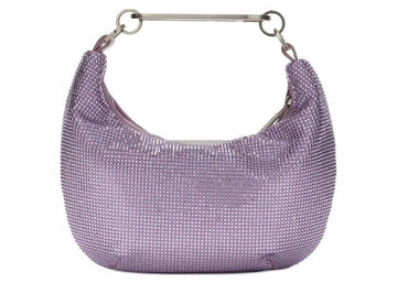 Off-White Paperclip Embellished Shoulder Bag 'Lilac Purple'