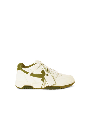 Off-White White/Olive Green Out Of Office 'White'