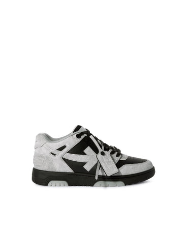 Off-White Light Gray/Black Out Of Office Suede 'Black'