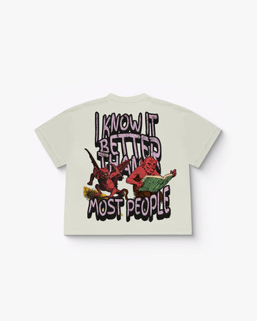 Outcast - Off-white Oversized T-shirt