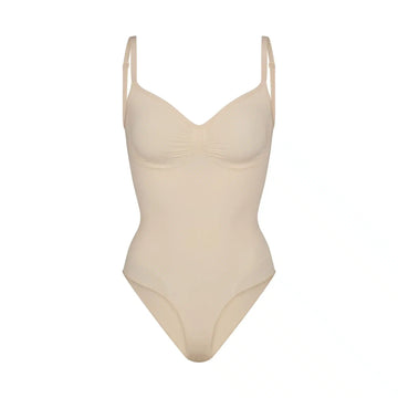 Skims Seamless Sculpt Brief Bodysuit Sand