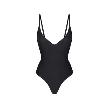 Skims Body Push-Up Thongs Bodysuit Onyx