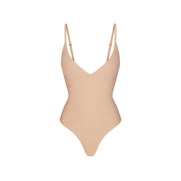 Skims Body Push-Up Thongs Bodysuit Clay