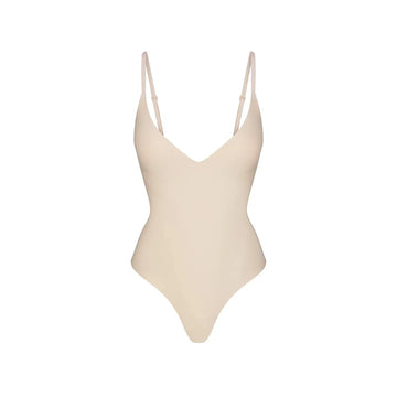 Skims Body Push-Up Thongs Bodysuit Sand