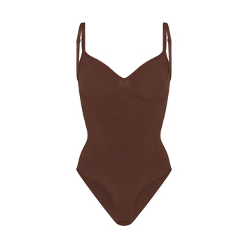 Skims Seamless Sculpt Brief Bodysuit Cocoa