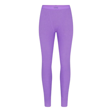 Skims Cotton Rib Legging Ultra Violet