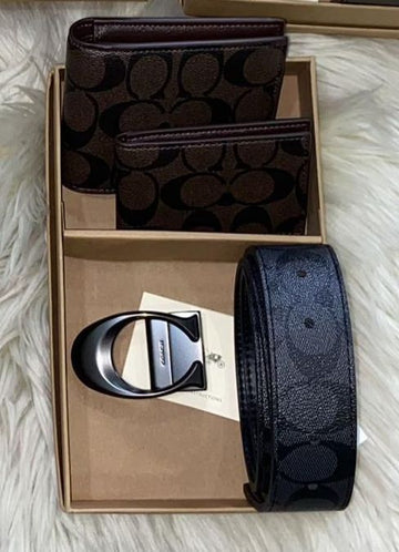 Coach 3 in 1 Wallet Set