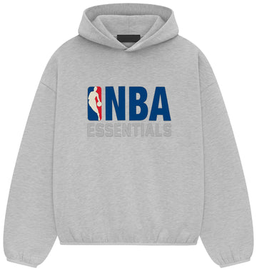 Fear of God Essentials x NBA Hoodie 'Light Heather'