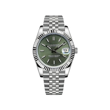 Seiko Mod Datejust Mint Green