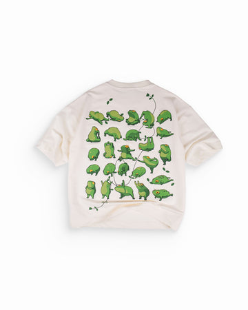Toad – Off White Oversized T-shirt
