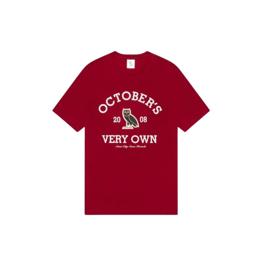 Ovo Collegiate T-Shirt - Red