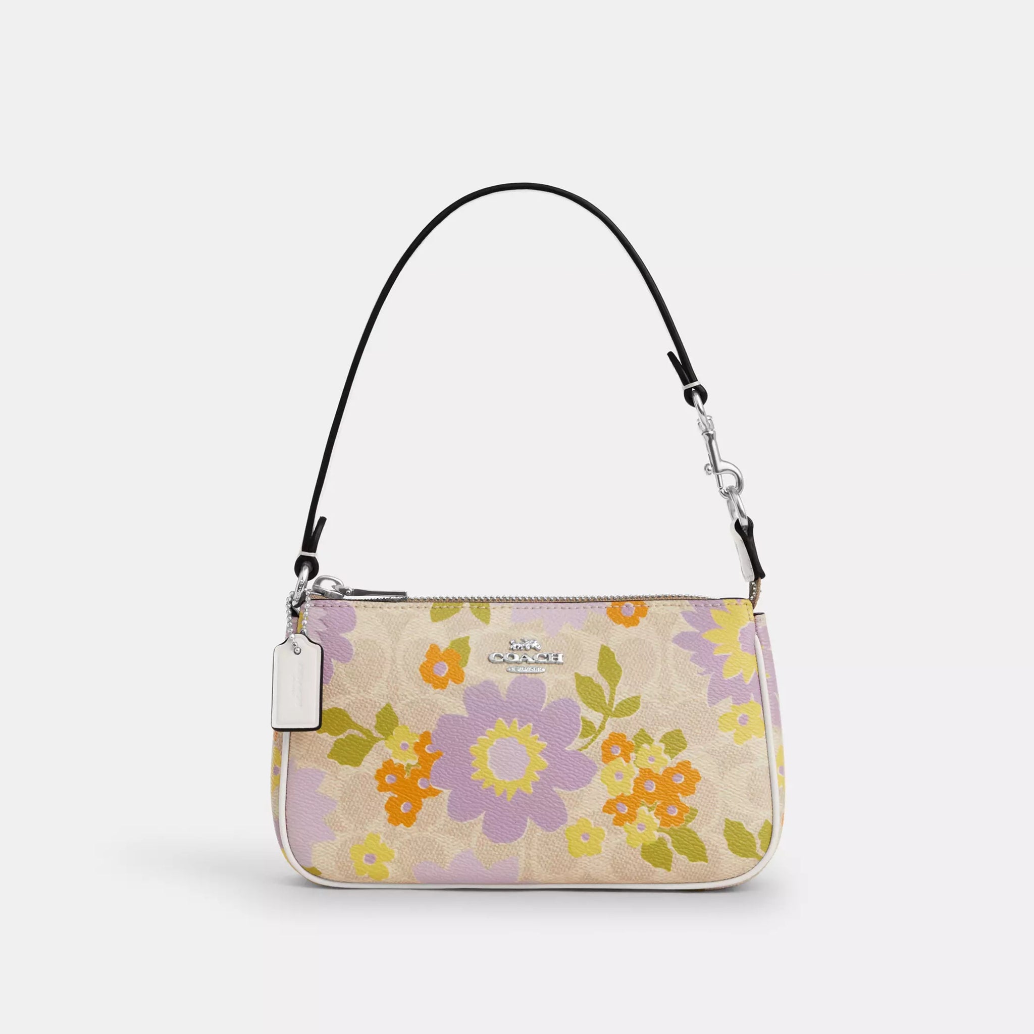 Coach Nolita 19 In Signature Canvas With Floral Print