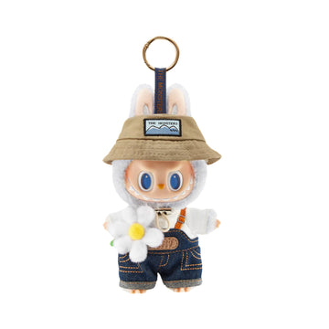 Pop Mart Labubu The Monsters Fall In Wild Vinyl Plush Doll Pendant Keychain