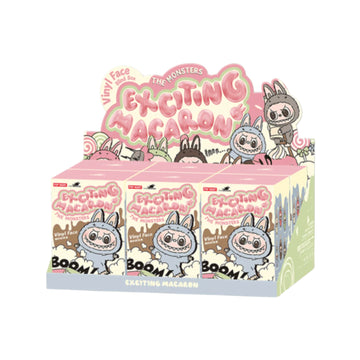 Pop Mart Labubu The Monsters Tasty Macarons Vinyl Face Sealed Case (pack of 6)