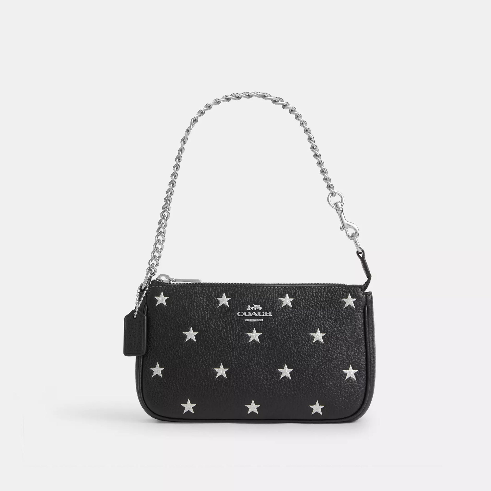 Coach Nolita 19 With Star Print 'Silver/Black Multi'