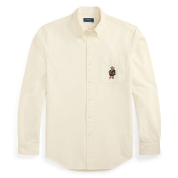 Polo Ralph Lauren - Polo Bear Printed Custom Fit Button-Down Collar Oxford Shirt
