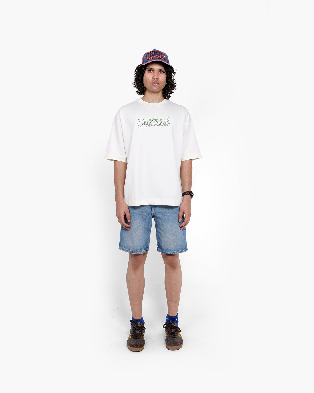 YOLO Branch Tee - Off White Oversized T-Shirt