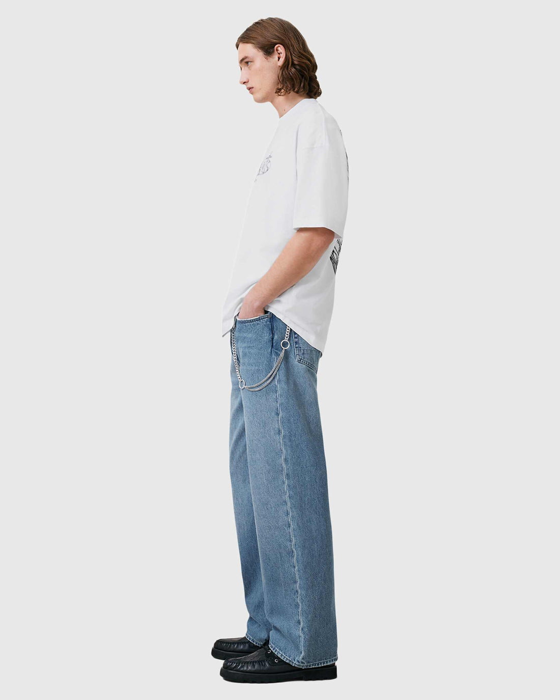 All Saints AllSaints Sternum print t-shirt 'white'