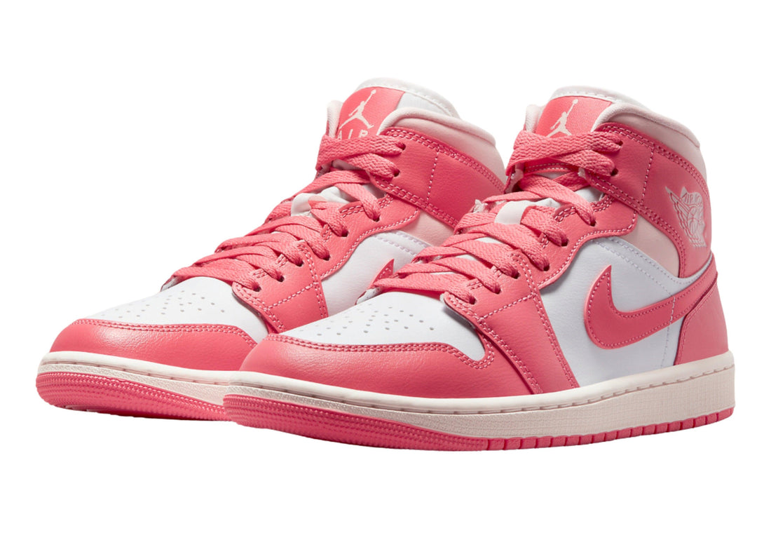 Wmns Air Jordan 1 Mid 'Strawberries and Cream'