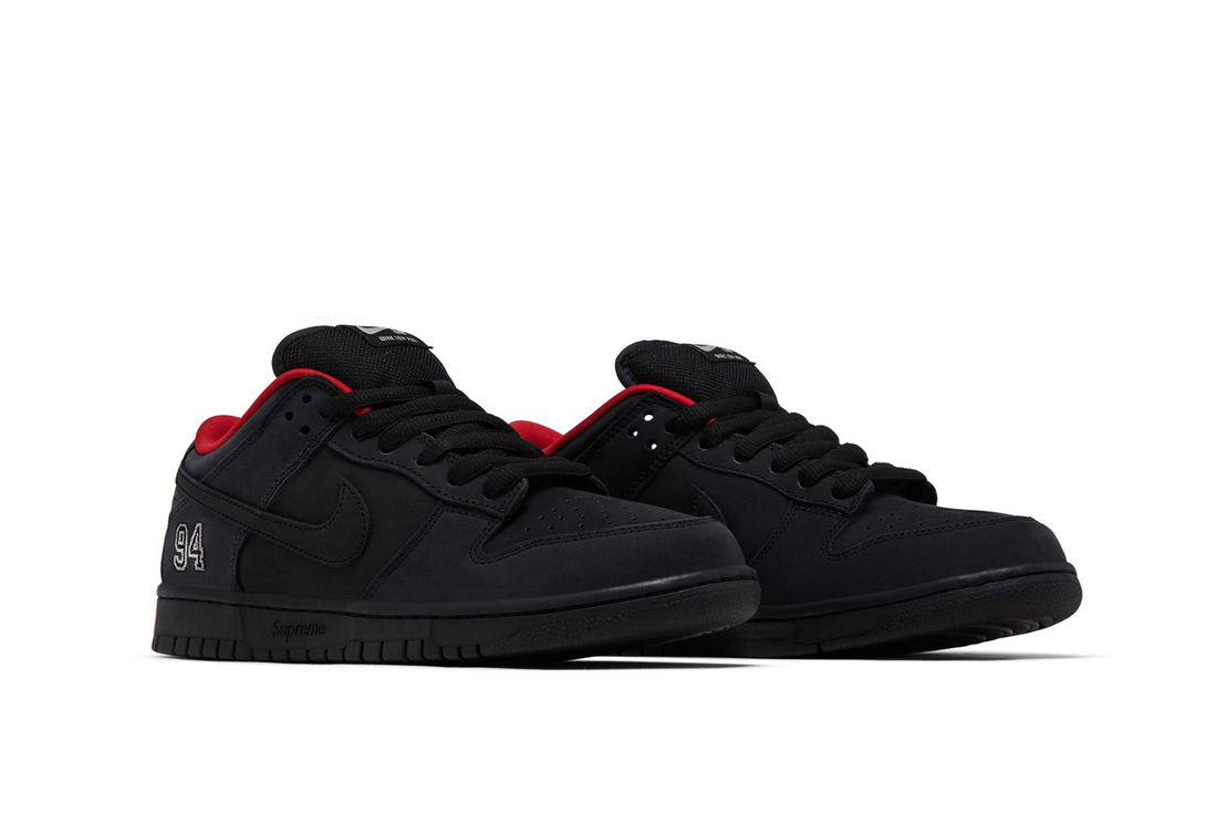 Supreme x Dunk Low SB 'Black'