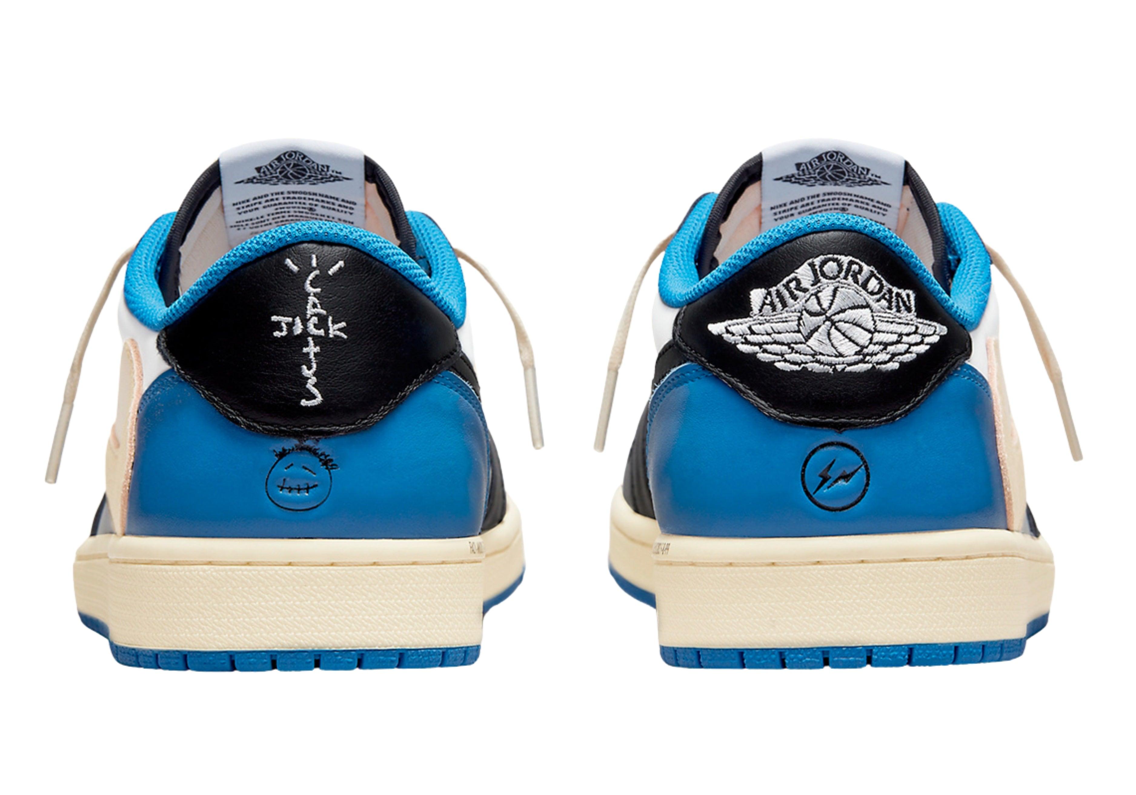 正規品Travis Scott Fragment AirJordan 1 Low Jordan 1 Low Fragment Design x Travis Scott