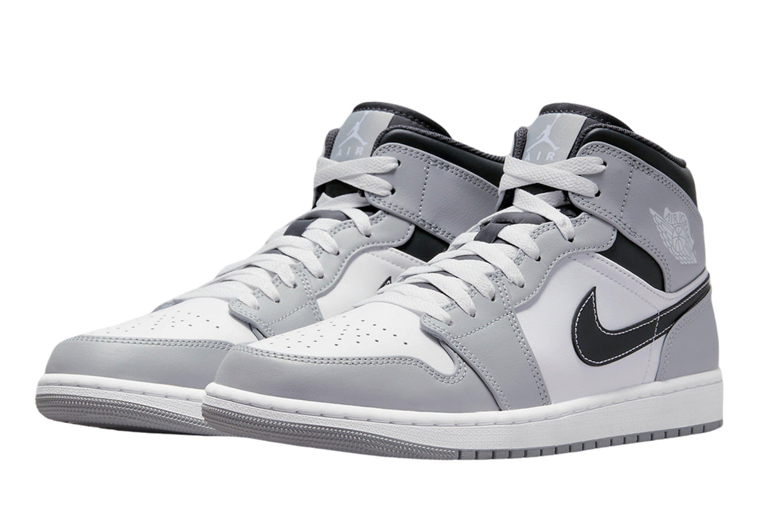 Air Jordan 1 Mid 'Light Smoke Grey'