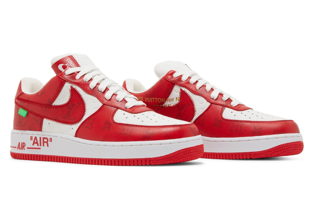 Louis Vuitton x Air Force 1 Low 'White Comet Red'