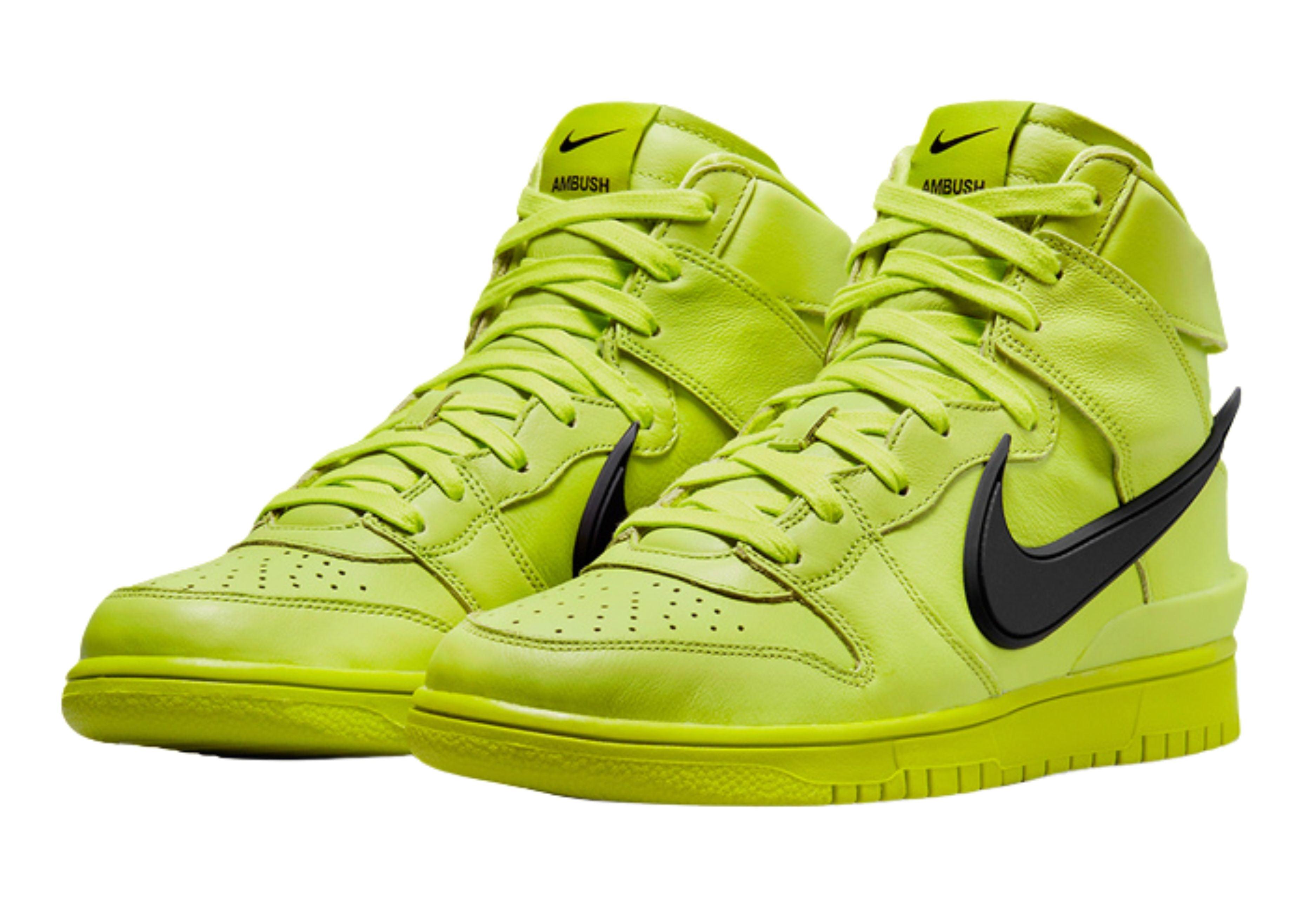 AMBUSH x Dunk High 'Flash Lime' – Cop Your Drip