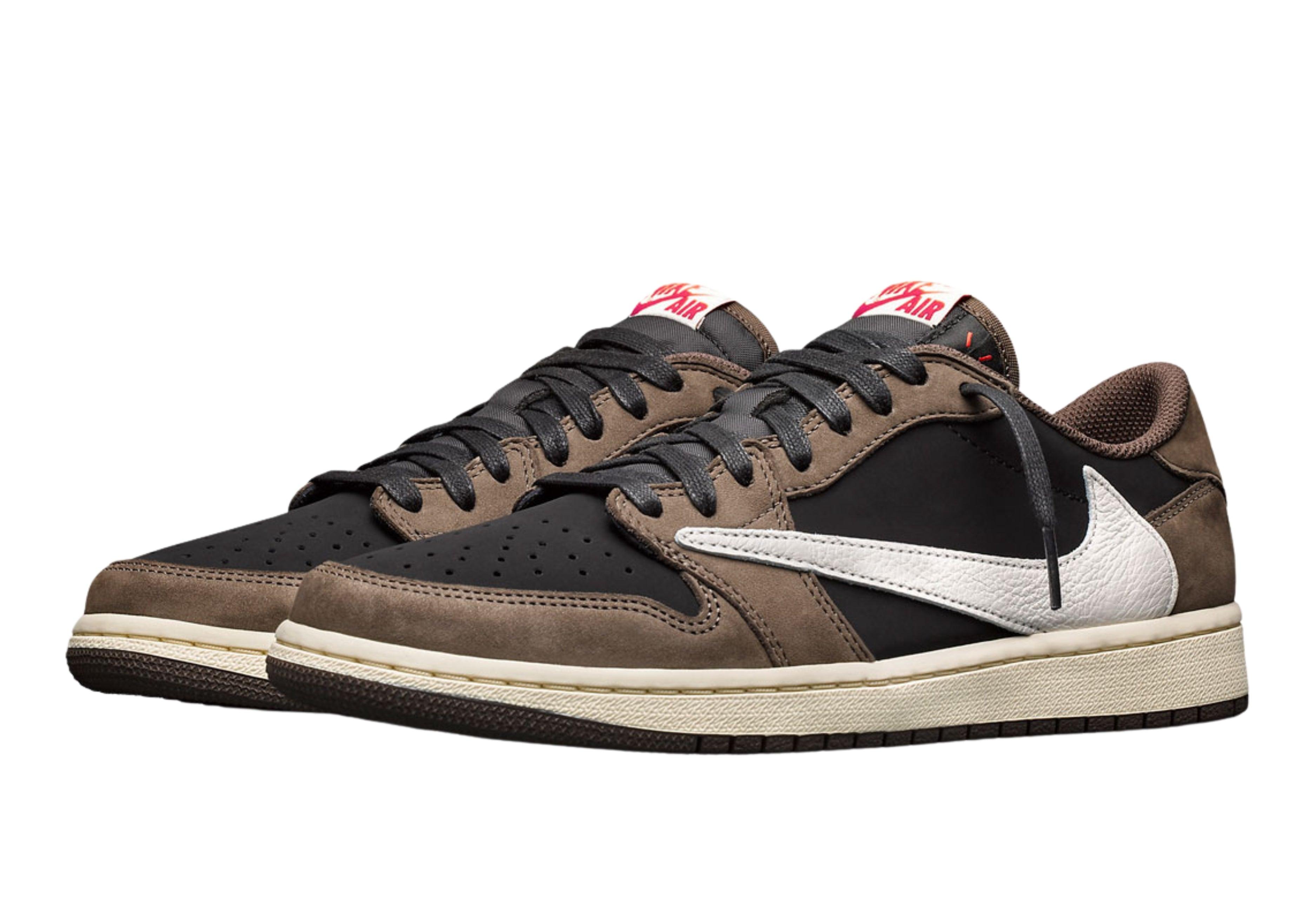 Travis Scott × Jordan 1 Low OG SP Mocha Travis Scott x Nike Air Jordan 1 Retro Low OG 'Reverse Mocha' | HG