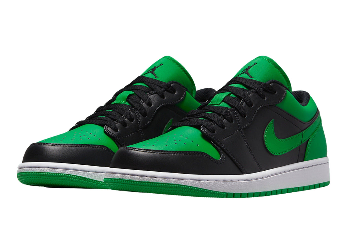 Air Jordan 1 Low 'Black Lucky Green